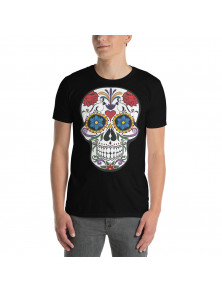 T-shirt tête de mort mexicaine