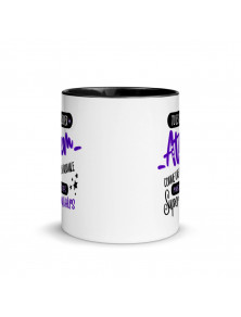 Mug à Intérieur Coloré Super ATSEM - Idée Cadeau