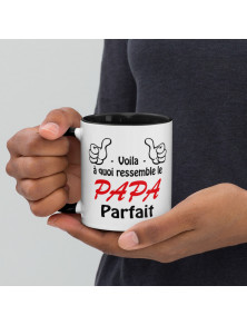 Mug Coloré Papa Parfait... Idée Cadeau