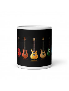 Mug Guitares - Idée cadeau