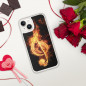 Coque pour iPhone Note Flamme
