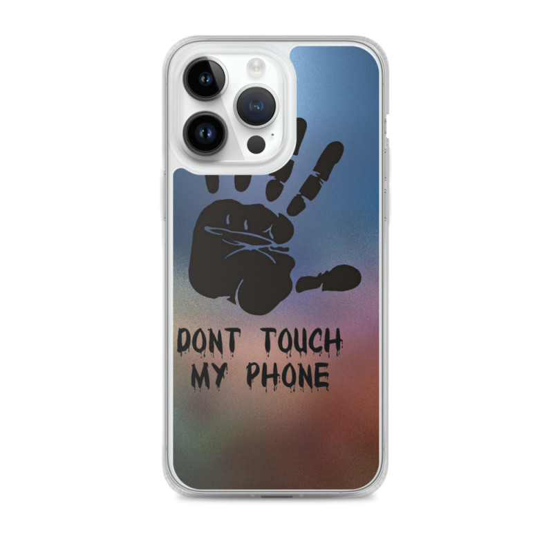Coque pour iPhone Ne pas toucher