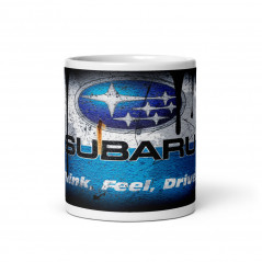 Mug Blanc Subaru