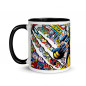 Mug Intérieur Coloré Wolverine