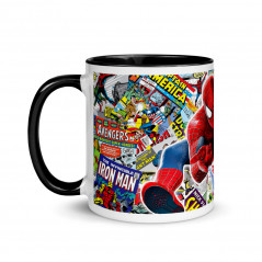 Mug Intérieur Coloré Spiderman