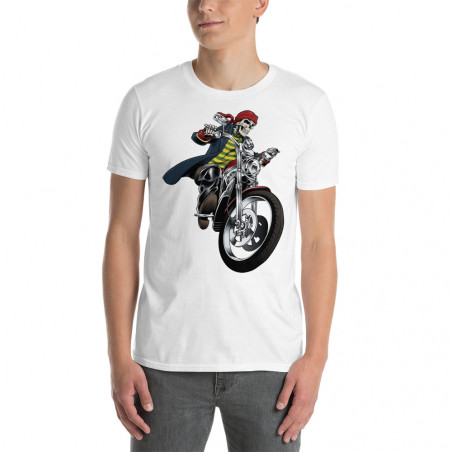 T-shirt homme à Manches Courtes Biker