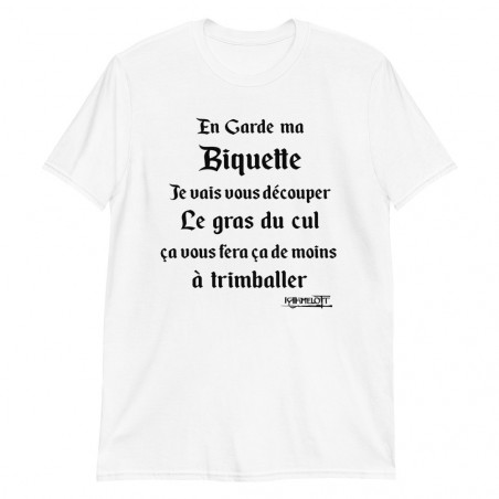 T-shirt En garde ma Biquette - Kaamelott