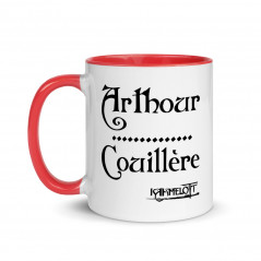 Mug Coloré Arthour Couillère - Kaamelott