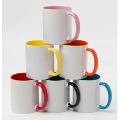 Mug coloré à personnaliser avec votre photo