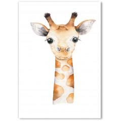 Affiche poster Girafe