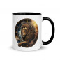 Mug Intérieur Coloré signe du zodiac Lion - Idée cadeau