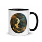 Mug Intérieur Coloré signe du zodiac Gémeaux - Idée cadeau