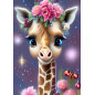 Affiche poster Bébé Enfant Girafe