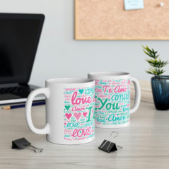 Mug Amour Love -Idée cadeau St Valentin