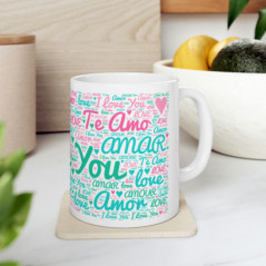 Mug Amour Love -Idée cadeau St Valentin
