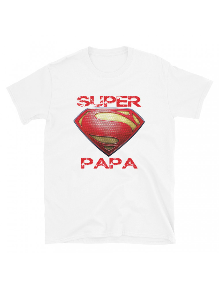 T-shirt humour Super papa