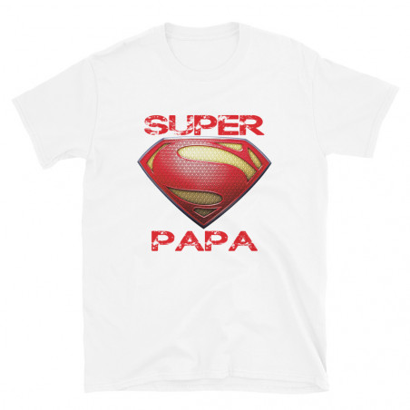 T-shirt humour Super papa