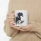 Mug Cheval noir - Idée cadeau