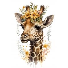 Affiche poster Bébé Enfant - Giraffe