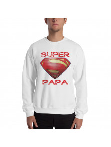 Sweat Shirt humour Super Papa