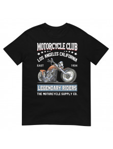 T-shirt Motorcycle à Manches Courtes