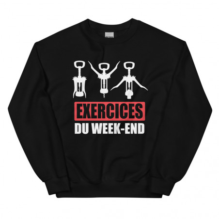 Sweat-shirt humour Exercices du WE