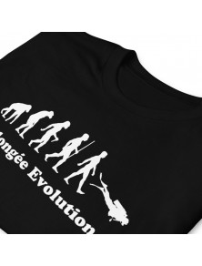 T-shirt humour Plongée Evolution