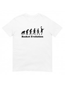 T-shirt humour Basket Evolution