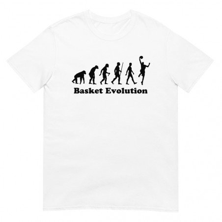T-shirt humour Basket Evolution